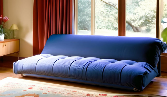 futon with built in bed